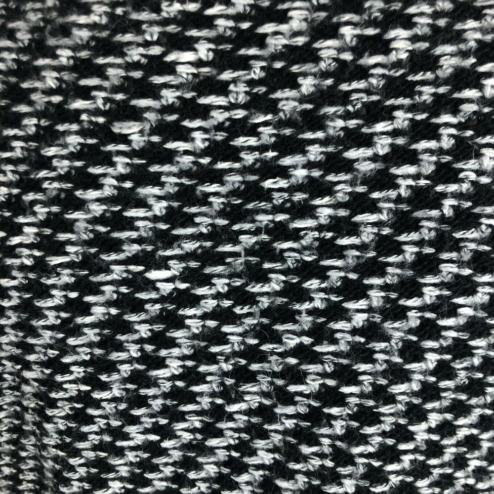 Zara Knit Black White Boat Neck Sweater M - Picture 6 of 7